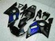 ABS Moto Plástica R6 1998-2002 - Azul Negro ABS Moto Plástica R6 1998-2002 - Azul Negro