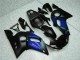 ABS Moto Plástica R6 1998-2002 - Azul Negro ABS Moto Plástica R6 1998-2002 - Azul Negro