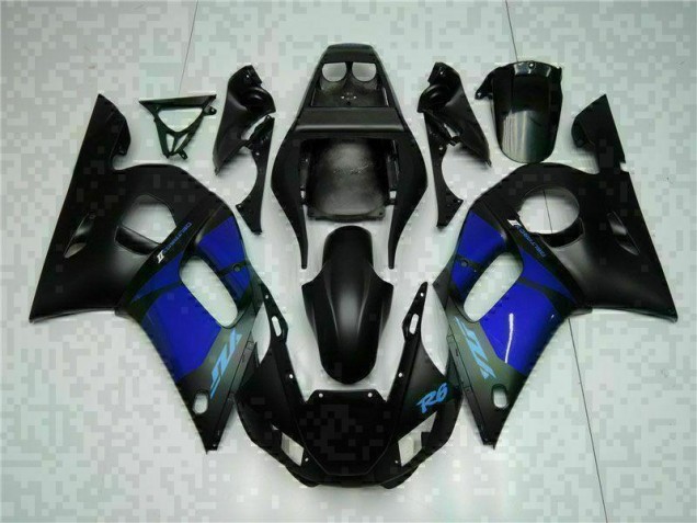ABS Moto Plástica R6 1998-2002 - Azul Negro ABS Moto Plástica R6 1998-2002 - Azul Negro