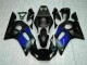 ABS Moto Plástica R6 1998-2002 - Azul Negro ABS Moto Plástica R6 1998-2002 - Azul Negro