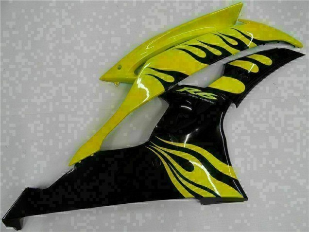 ABS Moto Plástica R6 2008-2016 - Amarillo Negro ABS Moto Plástica R6 2008-2016 - Amarillo Negro