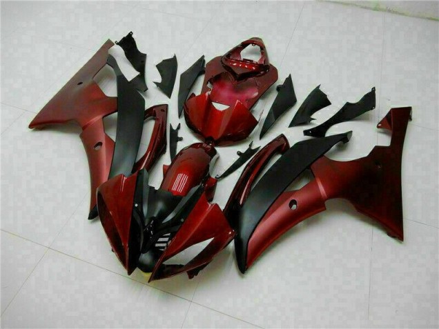 ABS Moto Plástica R6 2008-2016 - Rojo Negro ABS Moto Plástica R6 2008-2016 - Rojo Negro