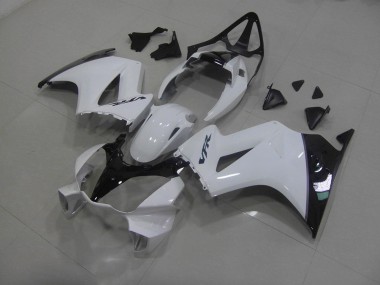 ABS Moto Plástica VFR 800 2002-2013 - Blanco Negro