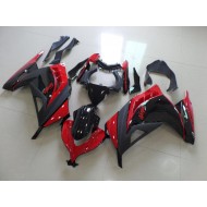 ABS Moto Plástica ZX 300R 2013-2016 - Rojo Negro