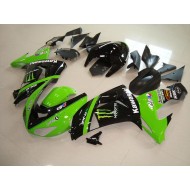 ABS Moto Plástica ZX10R 2006-2007 - Verde Monster