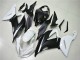 ABS Moto Plástica ZX6R 2013-2018 - Blanco Negro ABS Moto Plástica ZX6R 2013-2018 - Blanco Negro