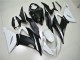 ABS Moto Plástica ZX6R 2013-2018 - Blanco Negro ABS Moto Plástica ZX6R 2013-2018 - Blanco Negro