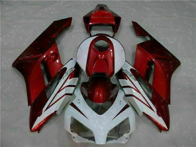 ABS Moto Plástico CBR 1000 RR 2004-2005 - Blanco Rojo ABS Moto Plástico CBR 1000 RR 2004-2005 - Blanco Rojo