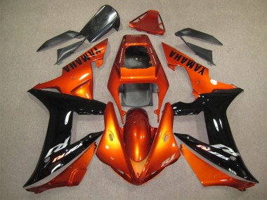 ABS Moto Plástico CBR 1000 RR 2004-2005 - Naranja Negro