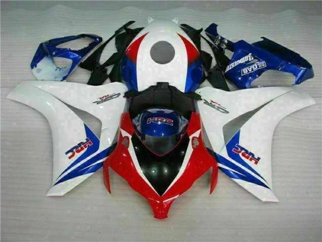 ABS Moto Plástico CBR 1000 RR 2008-2011 - Blanco Azul ABS Moto Plástico CBR 1000 RR 2008-2011 - Blanco Azul