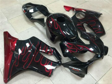 ABS Moto Plástico CBR 600 F4i 2001-2003 - Rojo Llama