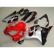 ABS Moto Plástico CBR 600 F4i 2004-2007 - Negro Rojo Plata