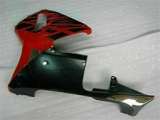 ABS Moto Plástico CBR 600 RR 2003-2004 - Rojo Negro ABS Moto Plástico CBR 600 RR 2003-2004 - Rojo Negro