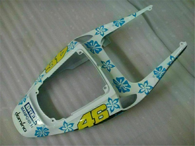 ABS Moto Plástico CBR 600 RR 2005-2006 - Blanco Azul Nastro Azzurro 46 ABS Moto Plástico CBR 600 RR 2005-2006 - Blanco Azul Nastro Azzurro 46