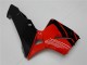 ABS Moto Plástico CBR 600 RR 2005-2006 - Rojo Negro ABS Moto Plástico CBR 600 RR 2005-2006 - Rojo Negro