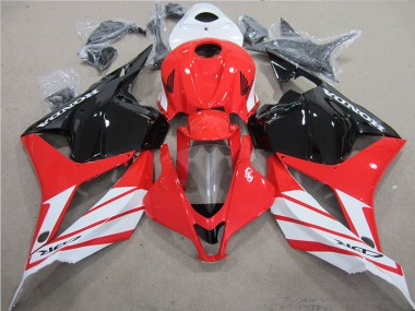 ABS Moto Plástico CBR 600 RR 2009-2012 - Rojo Negro Blanco