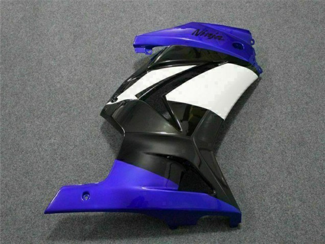 ABS Moto Plástico EX250 2008-2012 - Azul Blanco Negro Ninja ABS Moto Plástico EX250 2008-2012 - Azul Blanco Negro Ninja