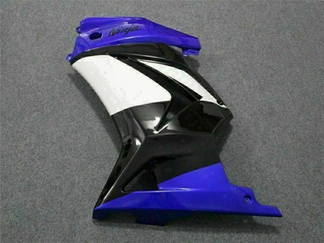 ABS Moto Plástico EX250 2008-2012 - Azul Blanco Negro Ninja ABS Moto Plástico EX250 2008-2012 - Azul Blanco Negro Ninja