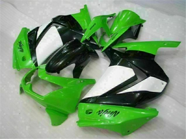 ABS Moto Plástico EX250 2008-2012 - Verde Negro Ninja