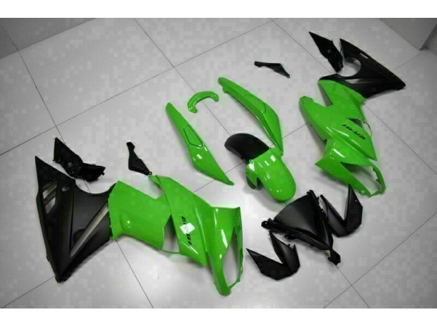 ABS Moto Plástico EX650 2009-2011 - Verde Negro