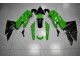ABS Moto Plástico EX650 2009-2011 - Verde Negro