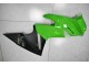 ABS Moto Plástico EX650 2009-2011 - Verde Negro