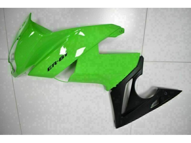 ABS Moto Plástico EX650 2009-2011 - Verde Negro