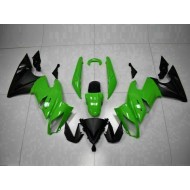 ABS Moto Plástico EX650 2009-2011 - Verde Negro