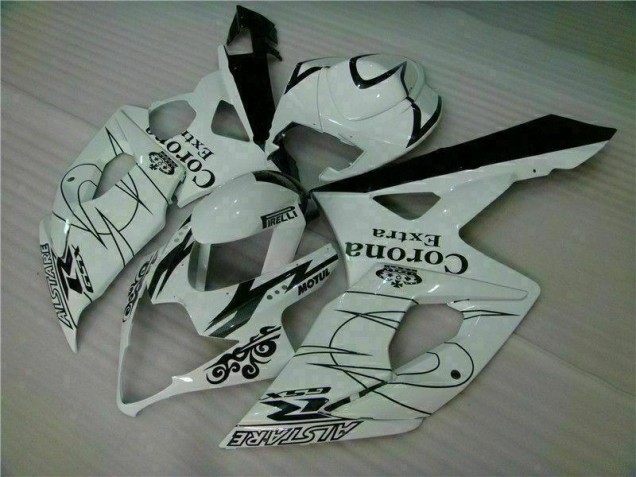 ABS Moto Plástico GSXR 1000 K5 2005-2006 - Blanco ABS Moto Plástico GSXR 1000 K5 2005-2006 - Blanco