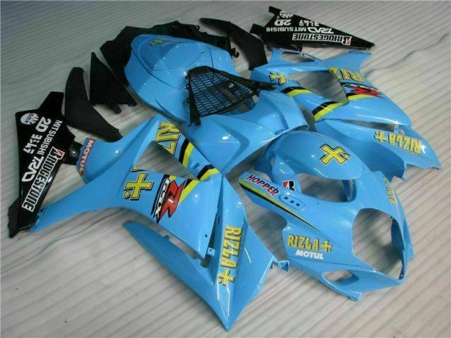 ABS Moto Plástico GSXR 1000 K7 2007-2008 - Azul ABS Moto Plástico GSXR 1000 K7 2007-2008 - Azul