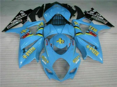 ABS Moto Plástico GSXR 1000 K7 2007-2008 - Azul