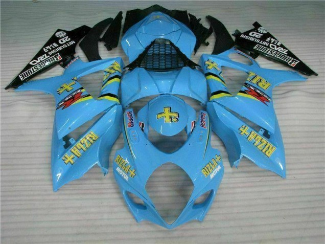 ABS Moto Plástico GSXR 1000 K7 2007-2008 - Azul ABS Moto Plástico GSXR 1000 K7 2007-2008 - Azul