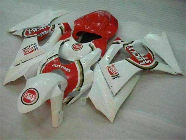 ABS Moto Plástico GSXR 1000 K7 2007-2008 - Rojo Blanco ABS Moto Plástico GSXR 1000 K7 2007-2008 - Rojo Blanco