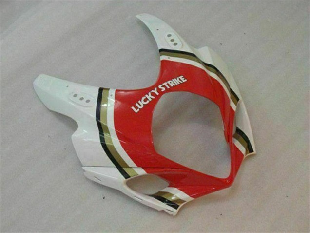 ABS Moto Plástico GSXR 1000 K7 2007-2008 - Rojo Blanco ABS Moto Plástico GSXR 1000 K7 2007-2008 - Rojo Blanco