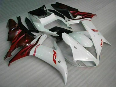 ABS Moto Plástico R1 2002-2003 - Blanco