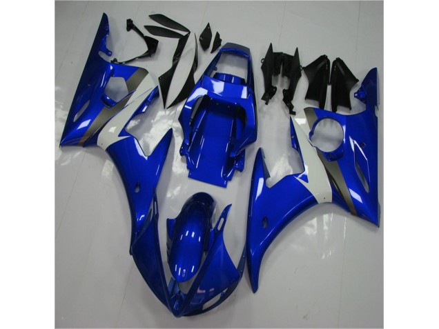 ABS Moto Plástico R6 2003-2005 - Azul Blanco ABS Moto Plástico R6 2003-2005 - Azul Blanco