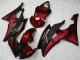 ABS Moto Plástico R6 2008-2016 - Rojo Negro ABS Moto Plástico R6 2008-2016 - Rojo Negro