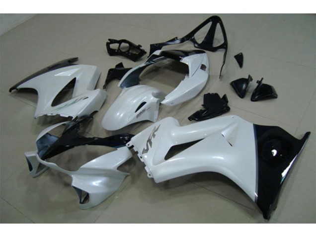 ABS Moto Plástico VFR 800 2002-2013 - Blanco Negro ABS Moto Plástico VFR 800 2002-2013 - Blanco Negro