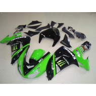 ABS Moto Plástico ZX10R 2006-2007 - Verde Monster