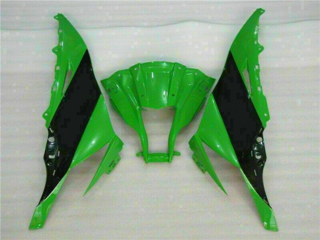 ABS Moto Plástico ZX10R 2011-2015 - Verde Negro ABS Moto Plástico ZX10R 2011-2015 - Verde Negro