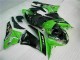 ABS Moto Plástico ZX6R 2009-2012 - Verde Negro ABS Moto Plástico ZX6R 2009-2012 - Verde Negro