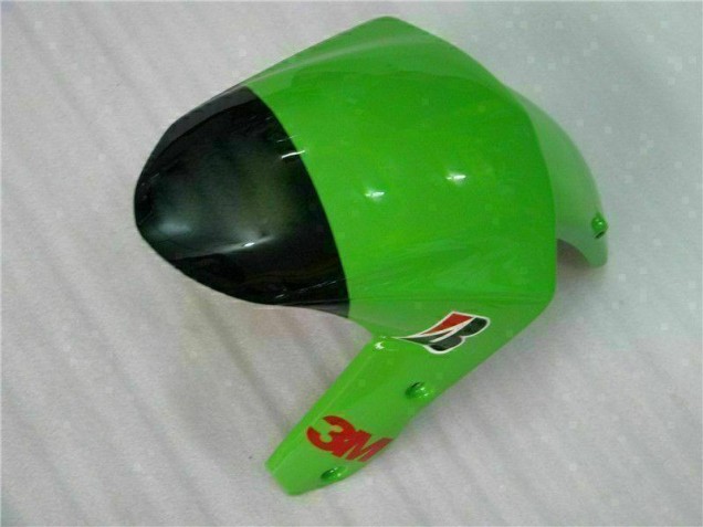 ABS Moto Plástico ZX6R 2009-2012 - Verde Negro ABS Moto Plástico ZX6R 2009-2012 - Verde Negro