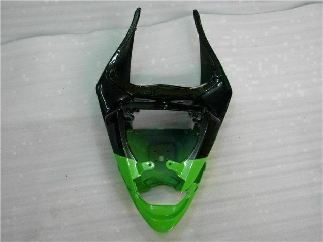 ABS Moto Plástico ZX6R 2009-2012 - Verde Negro ABS Moto Plástico ZX6R 2009-2012 - Verde Negro
