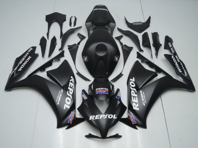 ABS Moto Plásticos CBR 1000 RR 2012-2016 - Negro Mate Repsol ABS Moto Plásticos CBR 1000 RR 2012-2016 - Negro Mate Repsol