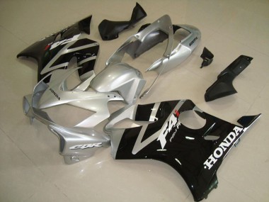 ABS Moto Plásticos CBR 600 F4i 2004-2007 - Negro Plata
