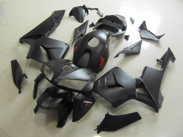 ABS Moto Plásticos CBR 600 RR 2005-2006 - Negro Rojo ABS Moto Plásticos CBR 600 RR 2005-2006 - Negro Rojo