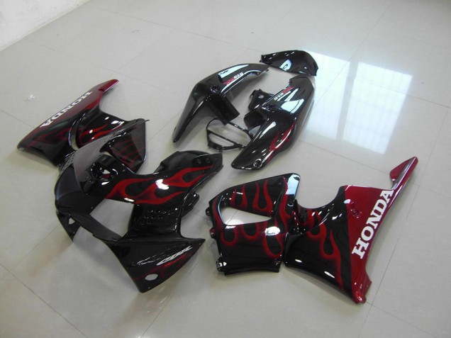 ABS Moto Plásticos CBR 900 RR 919 1998-1999 - Negro Rojo ABS Moto Plásticos CBR 900 RR 919 1998-1999 - Negro Rojo