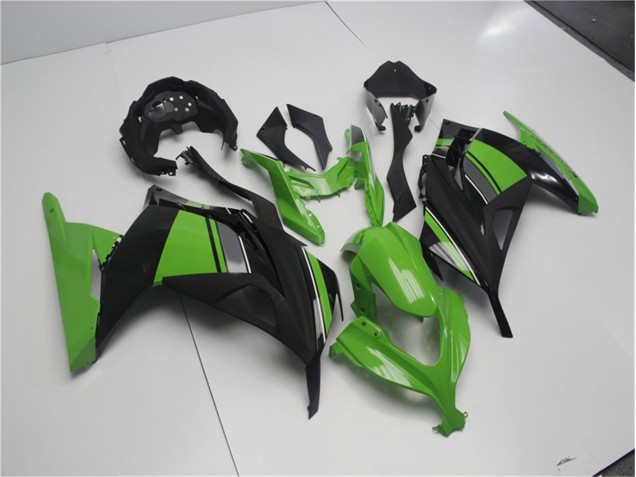 ABS Moto Plásticos EX300 2013-2016 - Verde Negro ABS Moto Plásticos EX300 2013-2016 - Verde Negro