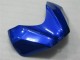 ABS Moto Plásticos GSXR 600 / 750 K6 2006-2007 - Azul Negro ABS Moto Plásticos GSXR 600 / 750 K6 2006-2007 - Azul Negro