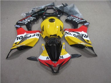 Carenado Moto CBR 1000 RR 2004-2005 - Amarillo Repsol